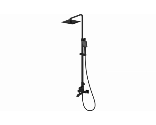 Душевая система Wonzon & Woghand, Черный матовый (WW-88047072-MB)