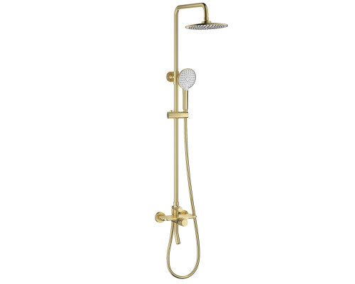 Приобрести Душевая система WONZON & WOGHAND, Брашированное золото (WW-N3S962-BG) в магазине сантехники Santeh-Crystal.ru