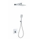 Приобрести Душевая система с термостатом встраиваемая WONZON & WOGHAND, Хром (WW-D2017-B-CR) в магазине сантехники Santeh-Crystal.ru