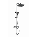 Душевая система с термостатом WONZON & WOGHAND, Темный графит (WW-B3016-T1-BGG)