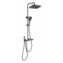 Душевая система с термостатом WONZON & WOGHAND, Темный графит (WW-B4132-A-BGG)