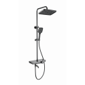 Душевая система с термостатом WONZON & WOGHAND, Темный графит (WW-B3099-A-BGG)