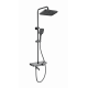 Душевая система с термостатом WONZON & WOGHAND, Темный графит (WW-B3099-A-BGG)