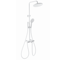 Душевая система с термостатом WONZON & WOGHAND, Белый матовый (WW-B4113-MW)