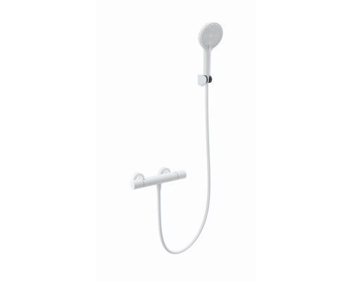 Смеситель для душа с термостатом WONZON & WOGHAND, Белый матовый (WW-B3013-A-MW)