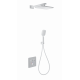 Душевая система с термостатом встраиваемая WONZON & WOGHAND, Белый матовый (WW-B4003-MW)