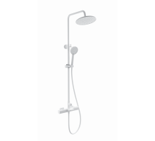 Душевая система с термостатом WONZON & WOGHAND, Белый матовый (WW-C3017-A-MW)