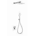 Душевая система с термостатом встраиваемая WONZON & WOGHAND, Хром (WW-B4003-CR)