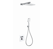 Душевая система с термостатом встраиваемая WONZON & WOGHAND, Хром (WW-B4003-CR)