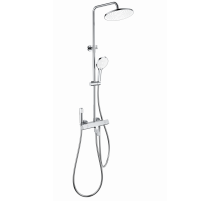 Душевая система с термостатом WONZON & WOGHAND, Хром (WW-B3094-CR)