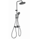 Душевая система с термостатом WONZON & WOGHAND, Темный графит (WW-B4113-BGG)