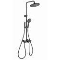 Душевая система с термостатом WONZON & WOGHAND, Черный матовый (WW-B4113-MB)