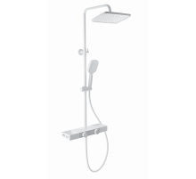 Душевая система с термостатом WONZON & WOGHAND, Белый матовый (WW-B3552-MW)