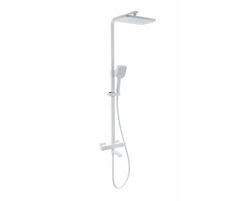 Купить Душевая система с термостатом WONZON & WOGHAND, Белый матовый (WW-B3026-T1-MW) в магазине сантехники Santeh-Crystal.ru