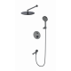 Душевая система с термостатом встраиваемая Wonzon & Woghand, Темный графит (WW-88929010-BGM)
