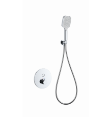 Смеситель для душа с термостатом встраиваемый WONZON & WOGHAND, Хром (WW-D1017-A-CR)