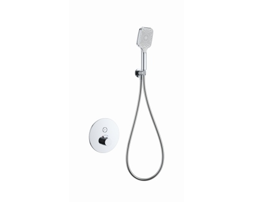 Смеситель для душа с термостатом встраиваемый WONZON & WOGHAND, Хром (WW-D1017-A-CR)