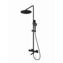 Душевая система с термостатом Wonzon & Woghand, Черный матовый (WW-88739902-MB)