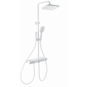 Душевая система с термостатом WONZON & WOGHAND, Белый матовый (WW-B4161-MW)