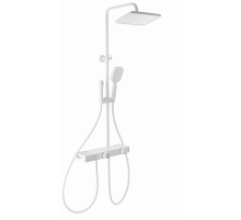 Душевая система с термостатом WONZON & WOGHAND, Белый матовый (WW-B4161-MW)