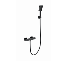 Смеситель для душа с термостатом WONZON & WOGHAND, Черный матовый (WW-B2062-A-MB)