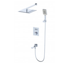 Душевая система с термостатом встраиваемая WONZON & WOGHAND, Хром (WW-88929003-CR)
