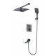 Приобрести Душевая система с термостатом встраиваемая WONZON & WOGHAND, Темный графит (WW-88929003-BGM) в магазине сантехники Santeh-Crystal.ru