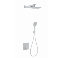 Душевая система с термостатом встраиваемая WONZON & WOGHAND, Белый матовый (WW-D2017-B-MW)