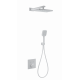Душевая система с термостатом встраиваемая WONZON & WOGHAND, Белый матовый (WW-D2017-B-MW)