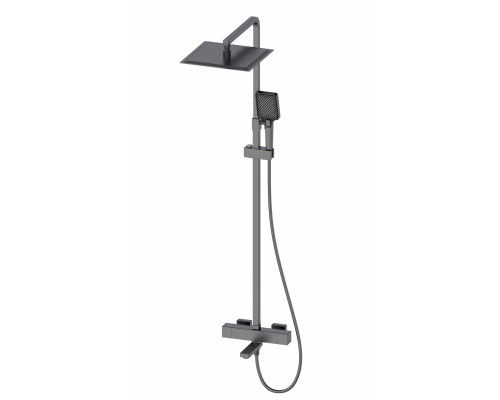 Купить Душевая система с термостатом WONZON & WOGHAND, Темный графит (WW-88739901-BGM) в магазине сантехники Santeh-Crystal.ru