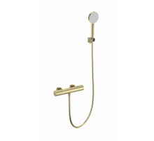 Смеситель для душа с термостатом WONZON & WOGHAND, Брашированное золото (WW-A2006-A-BG)