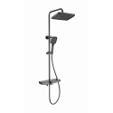 Душевая система с термостатом WONZON & WOGHAND, Брашированное золото (WW-B3098-A-BG)