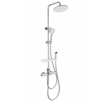Душевая система с термостатом WONZON & WOGHAND, Хром (WW-C3017-A1-CR)
