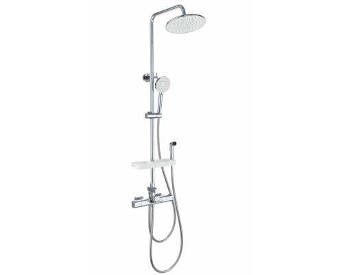 Заказать Душевая система с термостатом WONZON & WOGHAND, Хром (WW-C3017-A1-CR) в магазине сантехники Santeh-Crystal.ru