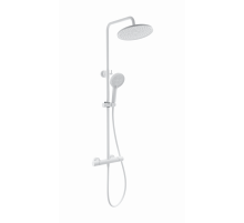Душевая система с термостатом WONZON & WOGHAND, Белый матовый (WW-B3013-T1-MW)