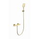 Смеситель для душа с термостатом WONZON & WOGHAND, Брашированное золото (WW-B2062-A-BG)