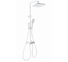 Душевая система с термостатом WONZON & WOGHAND, Белый матовый (WW-B3112-MW)