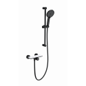 Смеситель для душа с гарнитуромWONZON & WOGHAND, Черный матовый (WW-B2052-A-MB)