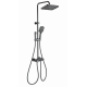 Душевая система с термостатом WONZON & WOGHAND, Темный графит (WW-B3112-BGG)