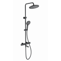 Душевая система с термостатом WONZON & WOGHAND, Черный матовый (WW-B3069-MB)