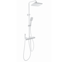 Душевая система с термостатом WONZON & WOGHAND, Белый матовый (WW-B4129-MW)