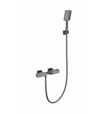 Смеситель для душа с термостатом WONZON & WOGHAND, Темный графит (WW-B2025-A-BGG)