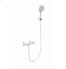 Смеситель для душа с термостатом WONZON & WOGHAND, Белый матовый (WW-B2065-A-MW)