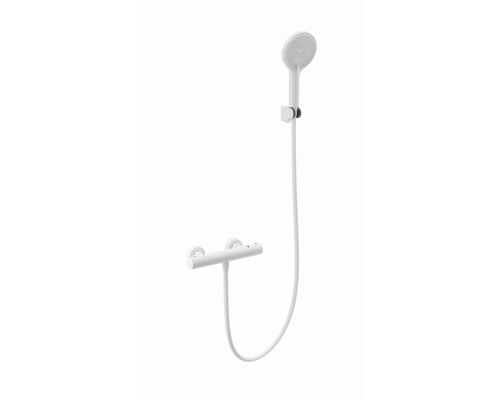 Смеситель для душа с термостатом WONZON & WOGHAND, Белый матовый (WW-B2065-A-MW)