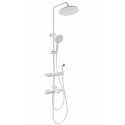 Душевая система с гигиеническим душем и термостатом WONZON & WOGHAND, Белый матовый (WW-C3011-A1-MW)