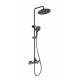 Душевая система с термостатом WONZON & WOGHAND, Темный графит (WW-C3011-A-BGG)