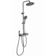 Душевая система с термостатом WONZON & WOGHAND, Темный графит (WW-B3580-BGG)