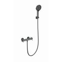 Смеситель для душа с термостатом WONZON & WOGHAND, Темный графит (WW-B2048-A-BGG)