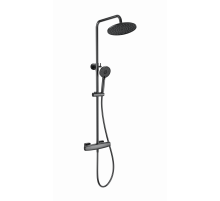 Душевая система с термостатом WONZON & WOGHAND, Темный графит (WW-B3035-A-BGG)