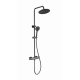 Душевая система с термостатом WONZON & WOGHAND, Темный графит (WW-B3035-A-BGG)